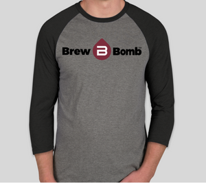 Brew Bomb Baseball T-shirt